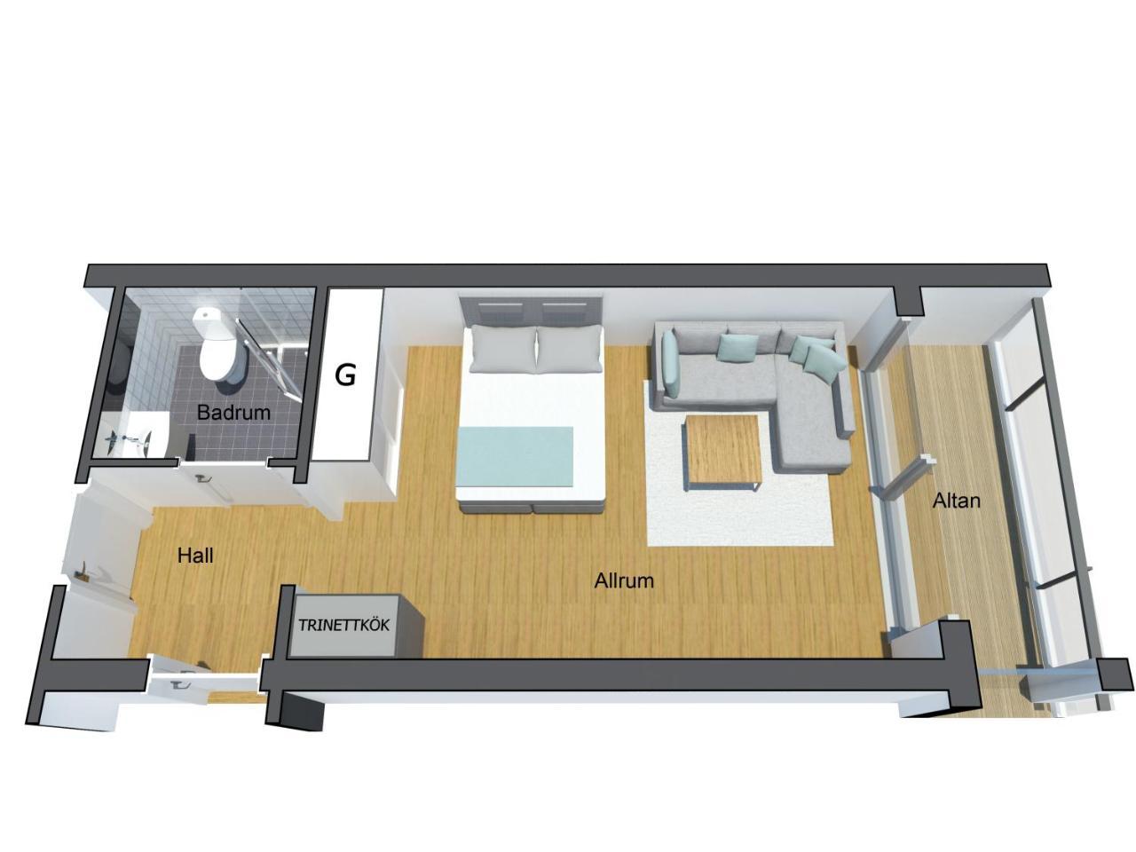 Kostergarden Apartment Sydkoster Ruang foto